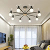 Sweet Cone Game Room Chandelier Metal 8 Lights Macaron Light - Rebooters