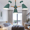 Rotatable Metal Goblet Chandelier Macaron Loft Light - Rebooters