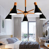 Cloth Shop Bottle Hanging Light Metal Macaron Chandelier - Rebooters