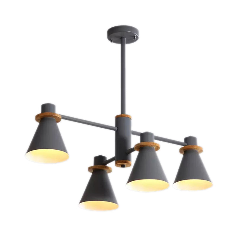 Macaron Stylish Conical Pendant Light Chandelier for Kids - Rebooters