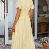 Skyler Women's Flowy Maxi Dress with Long Sleeves - Rebooters -Women's Dresses