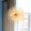 Starburst Chandelier Pendant Light Modernism Metal LED Gold - Rebooters