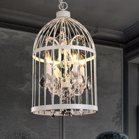 4 Heads Birdcage Chandelier Lighting Vintage Style Lamp - Rebooters