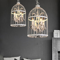 4 Heads Birdcage Chandelier Lighting Vintage Style Lamp - Rebooters