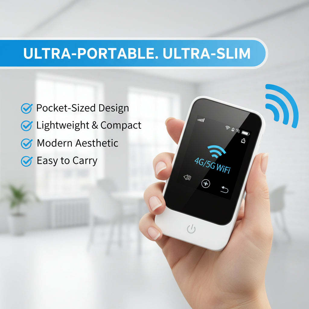 All-Network Portable WiFi Mobile Hotspot Router