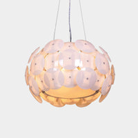 4 Heads Bedroom Hanging Light Modern White Pendant Chandelier - Rebooters