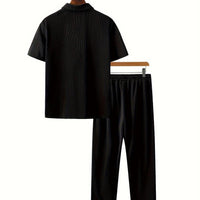 Comfortable Outdoor Men’s Shirt and Pants Set Rebooters - mens 2 piece set
