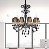 Traditional Tapered Chandelier Lamp 10 Bulbs Ceiling Light - Rebooters