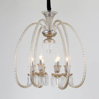 6/8 Heads Hanging Chandelier Antique Living Room Pendant - Rebooters