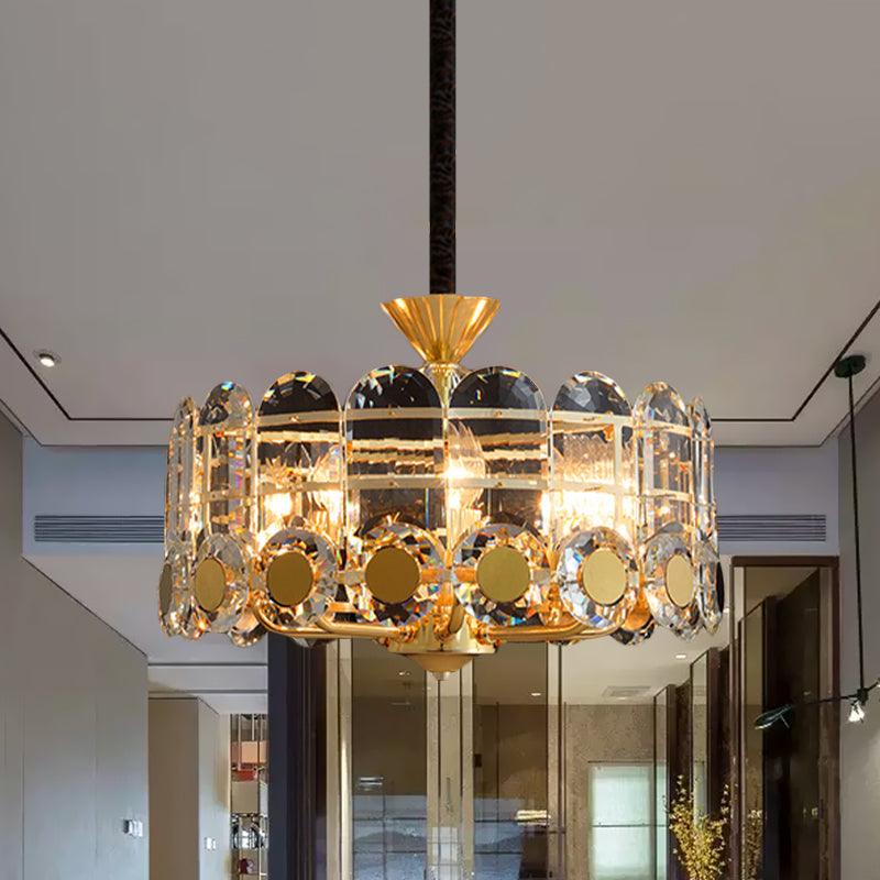 9-Light Chandelier Modernist Restaurant Hanging Ceiling Lamp - Rebooters