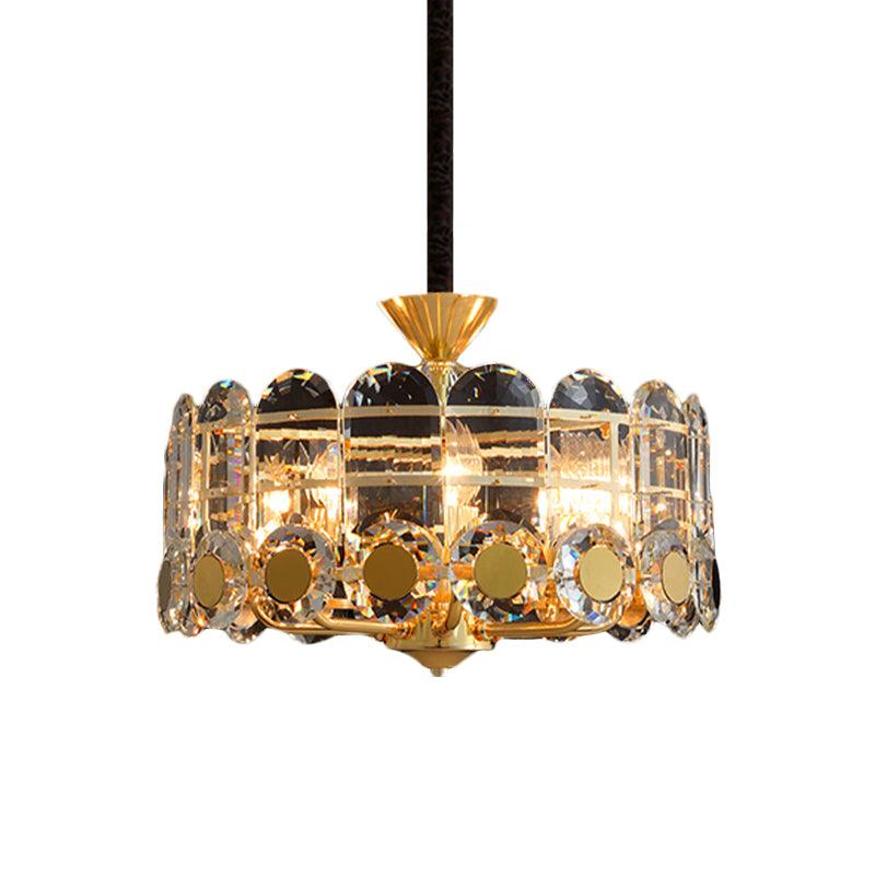 9-Light Chandelier Modernist Restaurant Hanging Ceiling Lamp - Rebooters