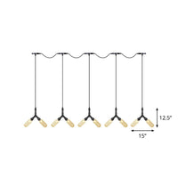 6/10/14 Bulbs Multi Ceiling Light Industrial Restaurant Lamp - Rebooters