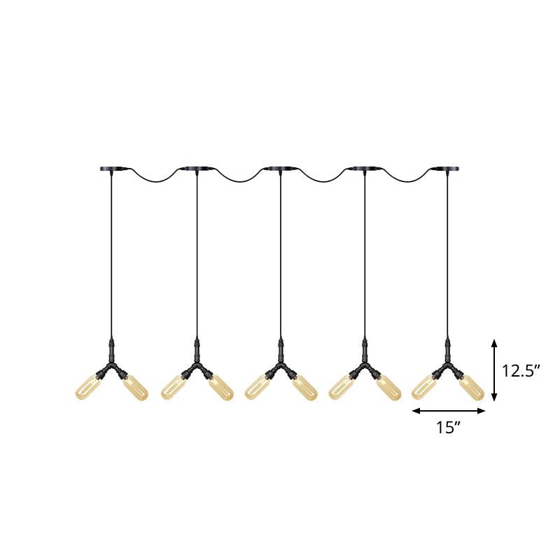 6/10/14 Bulbs Multi Ceiling Light Industrial Restaurant Lamp - Rebooters