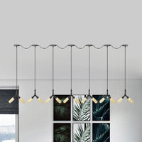 6/10/14 Bulbs Multi Ceiling Light Industrial Restaurant Lamp - Rebooters