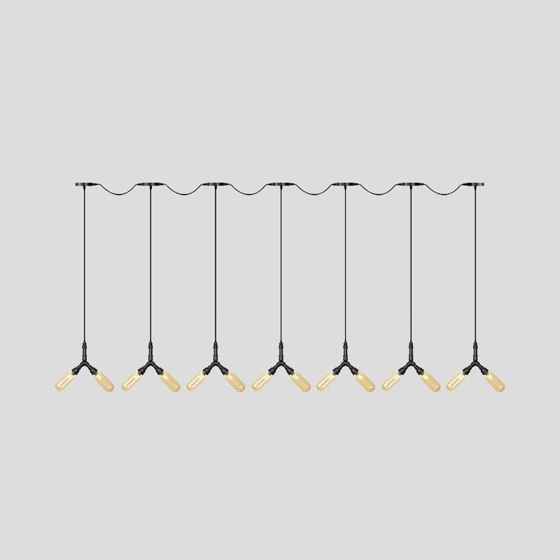 6/10/14 Bulbs Multi Ceiling Light Industrial Restaurant Lamp - Rebooters