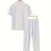 Comfortable Outdoor Men’s Shirt and Pants Set Rebooters - mens 2 piece set