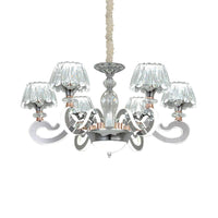 6/8 Heads Conic Chandelier Pendant Light Modernist Lamp - Rebooters