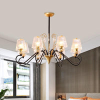 6/8-Light Pendant Chandelier Contemporary Cone Shade Lamp - Rebooters