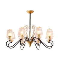 6/8-Light Pendant Chandelier Contemporary Cone Shade Lamp - Rebooters