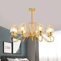 6/8-Light Pendant Chandelier Contemporary Cone Shade Lamp - Rebooters