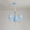 Modern Undertint Chandelier Empire Shade Metal Pendant Lighting - Rebooters