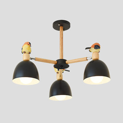 Nordic Modern Bowl Shade Pendant Chandelier Iron Chandelier - Rebooters