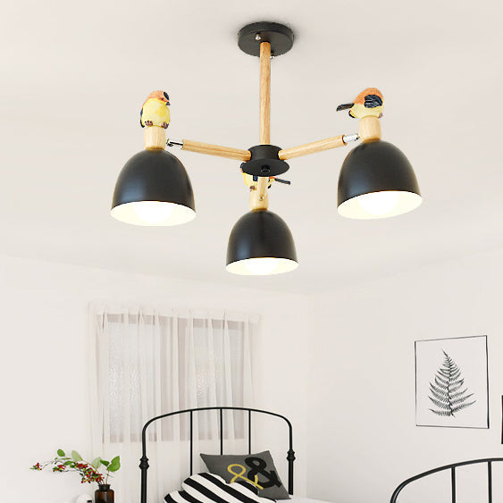 Nordic Modern Bowl Shade Pendant Chandelier Iron Chandelier - Rebooters
