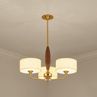 3/5-Bulb Drop Pendant Countryside Bedroom Chandelier Lamp - Rebooters