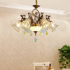 Bell Dining Room Chandelier Traditional Crystal 6/8 Bulbs Bronze - Rebooters