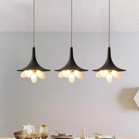 6/11-Bulb Iron Pendant Chandelier Industrial Black Lamp - Rebooters