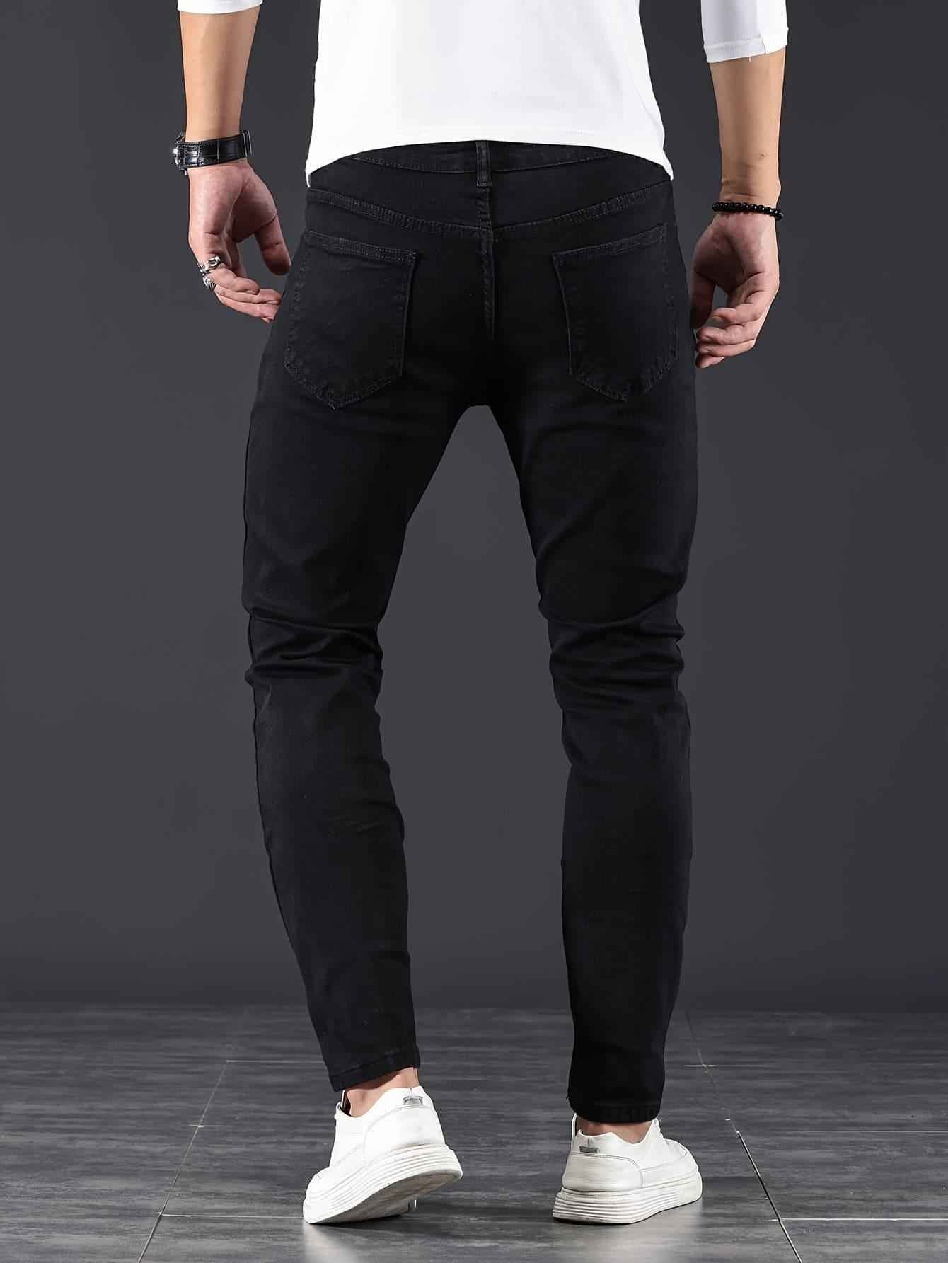 Men's Denim Jeans Slim Fit for Everyday Style and Comfort - Rebooters