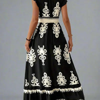 Elegant Women's Maxi Dress with Flowy Bohemian Style Rebooters Maxi Women's Dresses