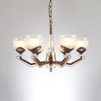3/6 Lights Bowl Hanging Chandelier Vintage Coffee Finish - Rebooters