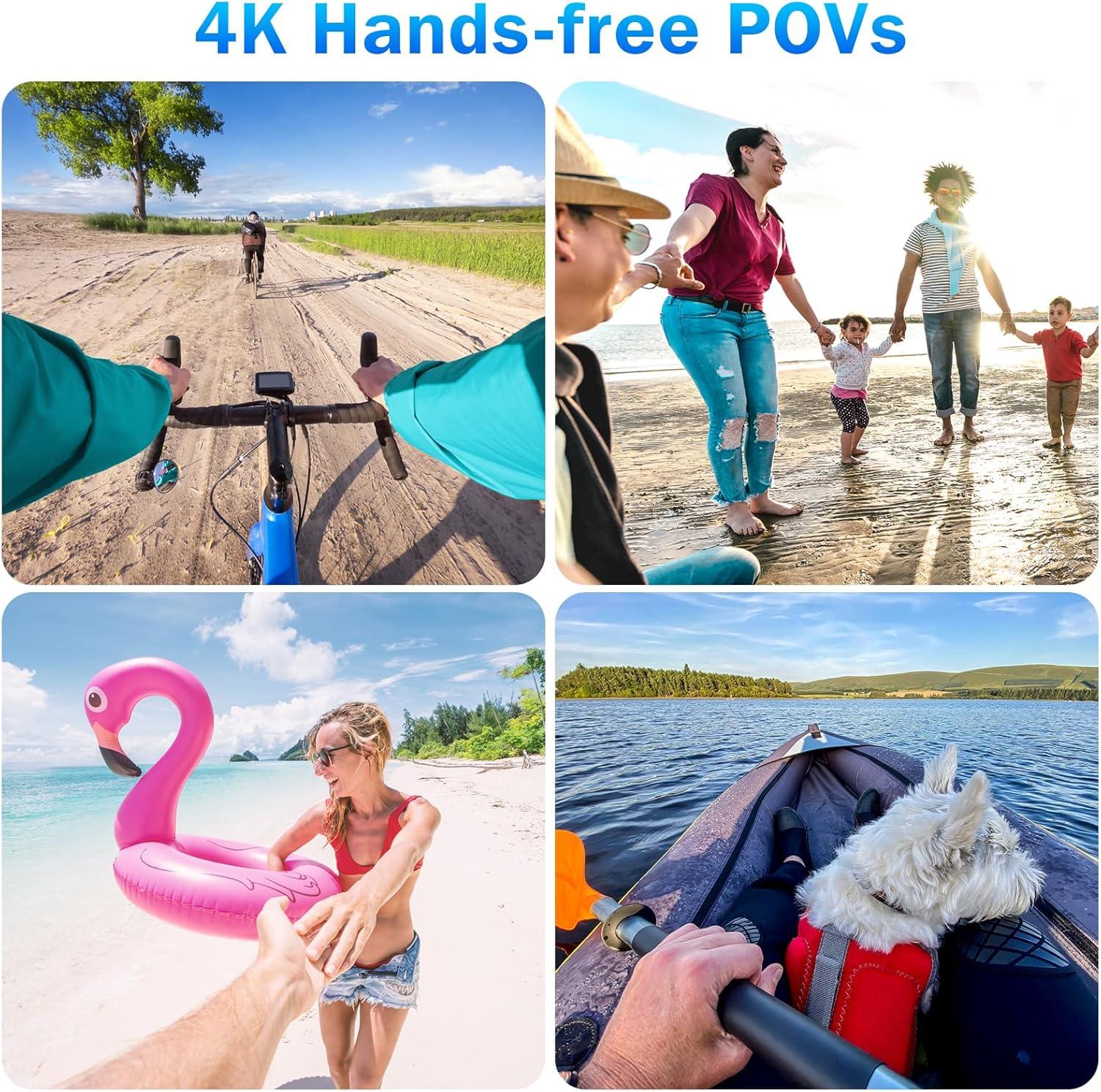 4K 128GB UHD Mini Body Camera - Your Ultimate Hands-Free Recording Companion - Rebooters