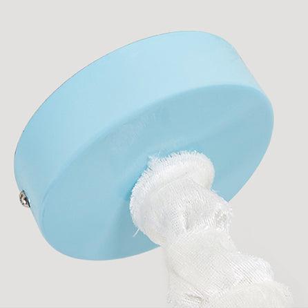 Nordic Tapered Shade Hanging Ceiling Lamp with Horse Fabric Chandelier - Rebooters