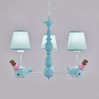 Animal-Themed Dolphin Hanging Lamp for Kid Bedroom Decor - Rebooters