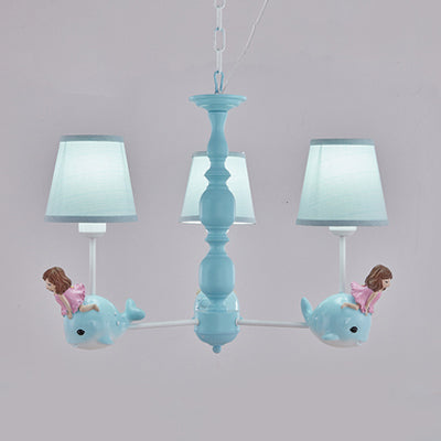 Animal-Themed Dolphin Hanging Lamp for Kid Bedroom Decor - Rebooters