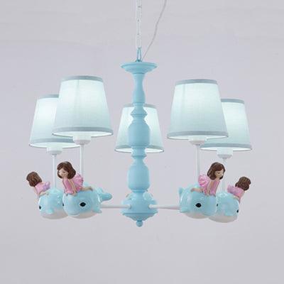 Animal-Themed Dolphin Hanging Lamp for Kid Bedroom Decor - Rebooters