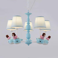 Animal-Themed Dolphin Hanging Lamp for Kid Bedroom Decor - Rebooters