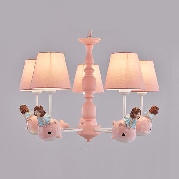 Animal-Themed Dolphin Hanging Lamp for Kid Bedroom Decor - Rebooters