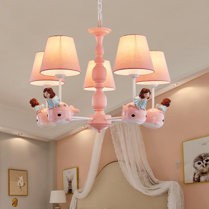 Animal-Themed Dolphin Hanging Lamp for Kid Bedroom Decor - Rebooters