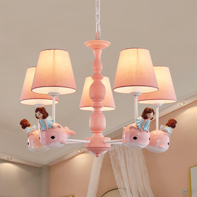 Animal-Themed Dolphin Hanging Lamp for Kid Bedroom Decor - Rebooters