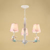 Kindergarten Tapered Shade Suspension Light Panda Chandelier - Rebooters