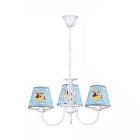 Bedroom Kindergarten Hanging Lamp with Plane Fabric Lights - Rebooters