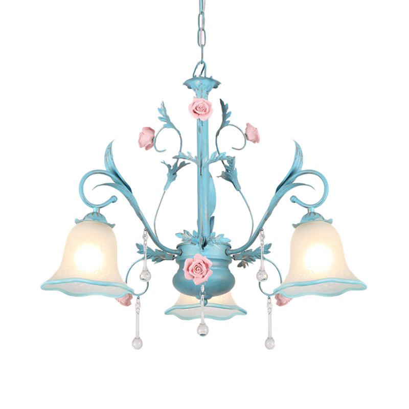 3/5/8-Head Chandelier Light Pastoral Kitchen Pendant Lamp - Rebooters