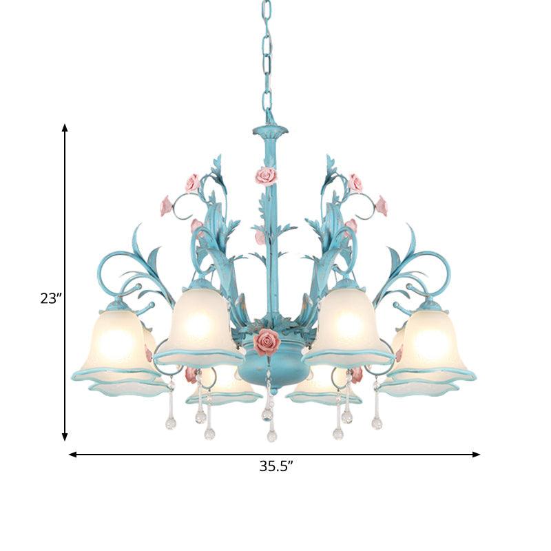 3/5/8-Head Chandelier Light Pastoral Kitchen Pendant Lamp - Rebooters