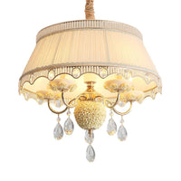 5 Bulbs Candlestick Hanging Light Pastoral Style Chandelier - Rebooters