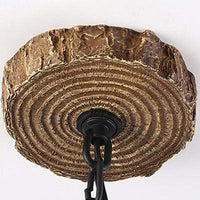 Antler Horn Chandelier Light Lodge Style 3 Lights Resin Pendant - Rebooters