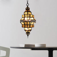 4-Light Hanging Lamp Decorative Restaurant Chandelier Gold - Rebooters