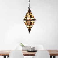 4-Light Hanging Lamp Decorative Restaurant Chandelier Gold - Rebooters